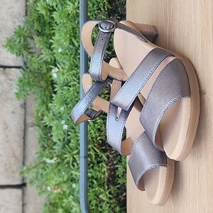 Dansko Women's Metallic Nappa Leather Tansy Sandals Size 39 NWOT